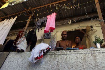 Warm and Courteous...Favela Couple