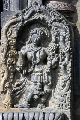 Detail, Chennakeshava Temple, Belur.