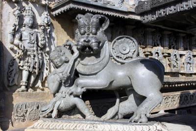 Detail, Chennakeshava Temple, Belur.