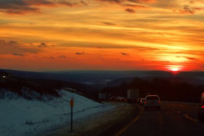 View on the way home