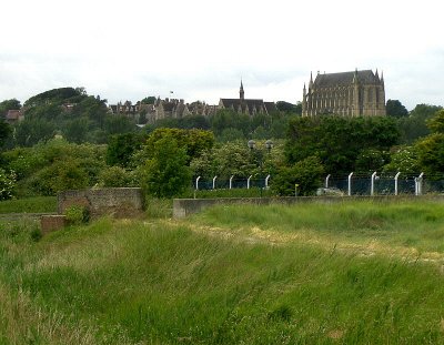 VIEW OF LANCING COLLEGE