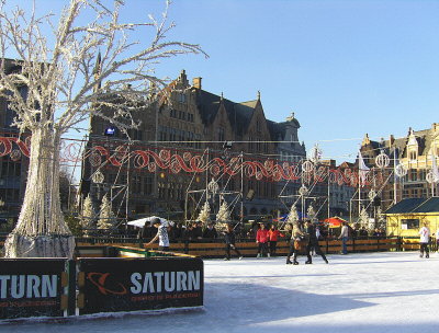 THE CHRISTMAS  ICE RINK