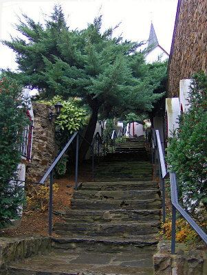 STEPS TO OLD ST MICHAELS CHURCH