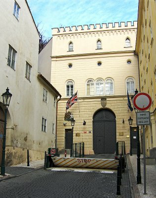 BRITISH EMBASSY ENTRANCE