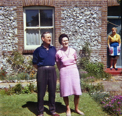 Derek's mother & Uncle Alf 1964