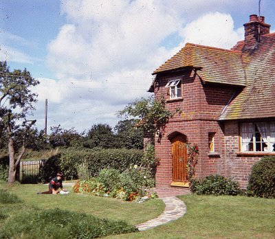 John in garden 1977