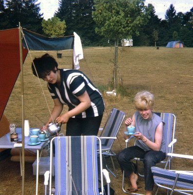 Me & friend Hilary 1967