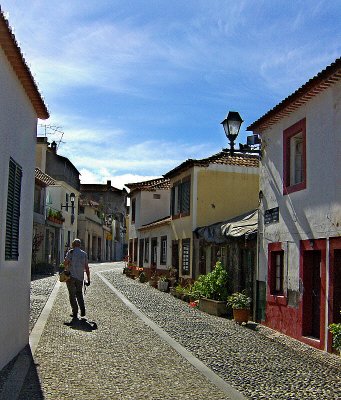 COBBLED OLD TOWN STREET
