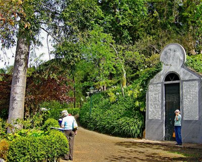 PATHWAY UNDER THE CHURCH