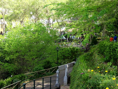 FOOTPATH TO THE VILLAGE SQUARE