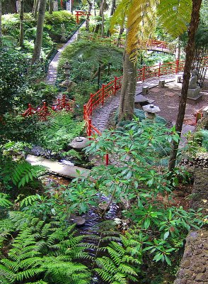 VIEW OF THE JAPANESE GARDEN . 1