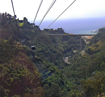 VIEW FROM CABLE CAR