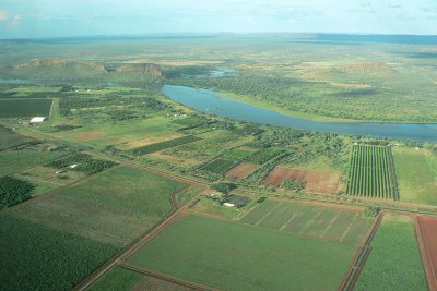 Irrigation area near Kununarra