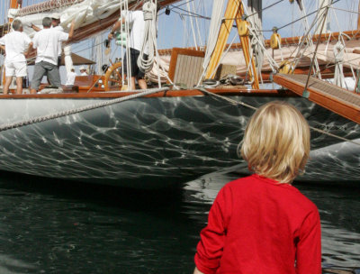 Reveries, Internationale de voile, Septembre 2007, St-Tropez, Var, France