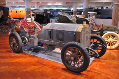 Locomobile's 1906 Old 16, winner of the 1908 Vanderbilt Cup and the first American car to win an international race.