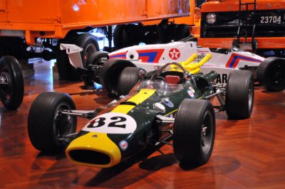 1965 Lotus 38, driven by Jim Clark and powered by Ford to victory in the 1965 Indianapolis 500.