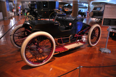 Henry Ford drove this 1901 Ford Sweepstakes to win his first and only race. Crucial financing for his business followed.