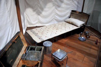 George Washington's camp bed.