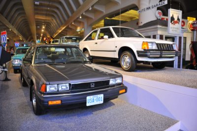 First Honda and first Ford Escort made in the U.S.A.