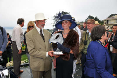 Jon and Mary Shirley, owners of the Best of Show 1938 Alfa Romeo 8C ... Jon Shirley is a former president of Microsoft.