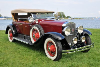 1928 Cadillac DC Phaeton at the 2008 St. Michaels Concours d'Elegance on Maryland's Eastern Shore.