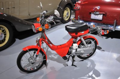 1982 Suzuki moped, owned by Charlie and Gloria Potts