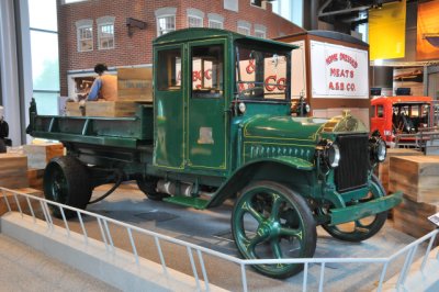 1922 Mack AB (AB Series), on loan from Mack Truck Historical Museum.
