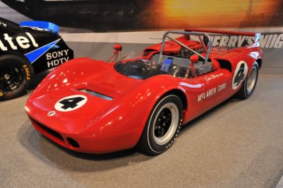 1967 McLaren M1C Can-Am racer, on loan from Jack Thompson.