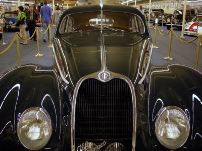 1939 Alfa Romeo 6C 2500, Most Elegant Closed Car awardee in 1998 Pebble Beach Concours d'Elegeance, $950,000 (WB, BR)