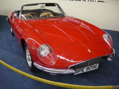 1967 Ferrari 365 California Spider, one of 14 built, not for sale