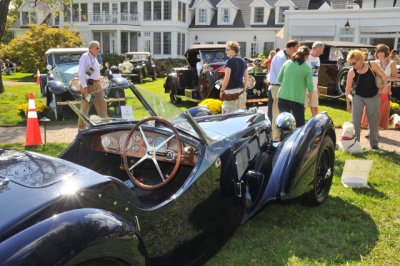 1938 Bugatti 8 Type 57S Roadster, 2009 St. Michaels Concours d'Elegance, Maryland