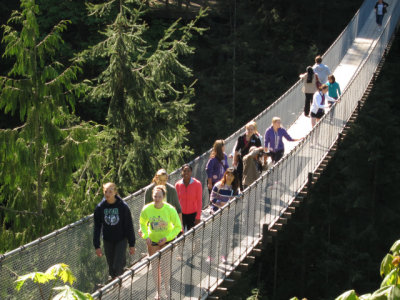 Capilano Suspension Bridge, near Vancouver