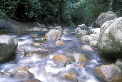 Kuala Klau waterfall.