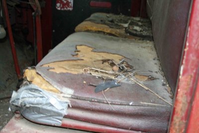 Old Fire Truck Interior
