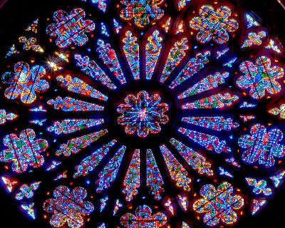 West Rose Window