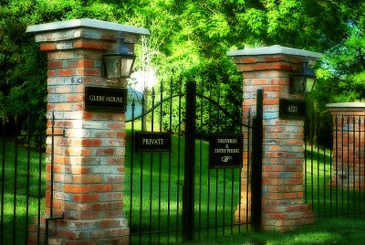 May 10 - Glebe House Entrance