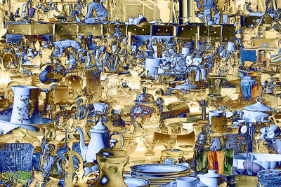 Flea market -Solarization