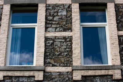 Clouds at the windows