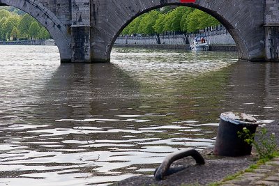 The old bridge of Jambes