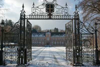 Haltinne castle gate
