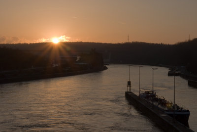 Meuse at Sunrise
