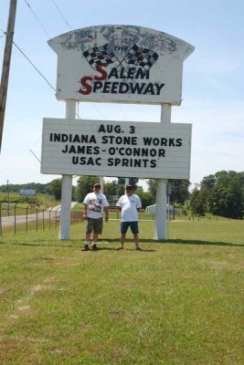 8-3-08 Salem Speedway USAC Sprints