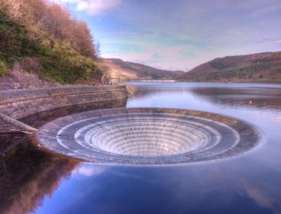 Ladybower Reservoir Outlet