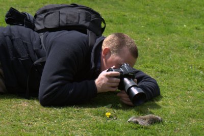 Neil And A Poor Squirrell