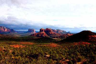 Fall in The Red Rocks