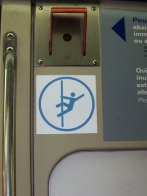 In case of emergency, pole dance???