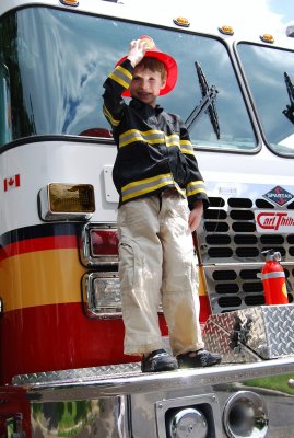 Boy & Firetruck