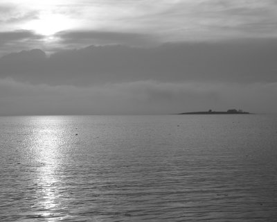 Looking toward Flat Island