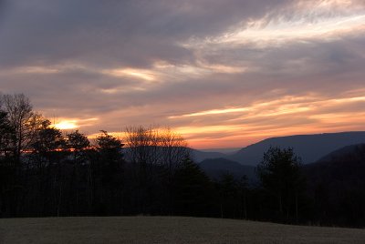 Sunrise on Elgood Mountain