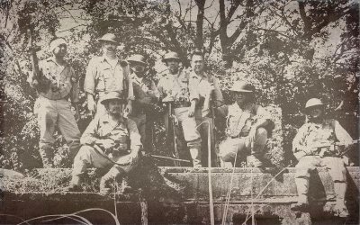 LRRPs at gun battery